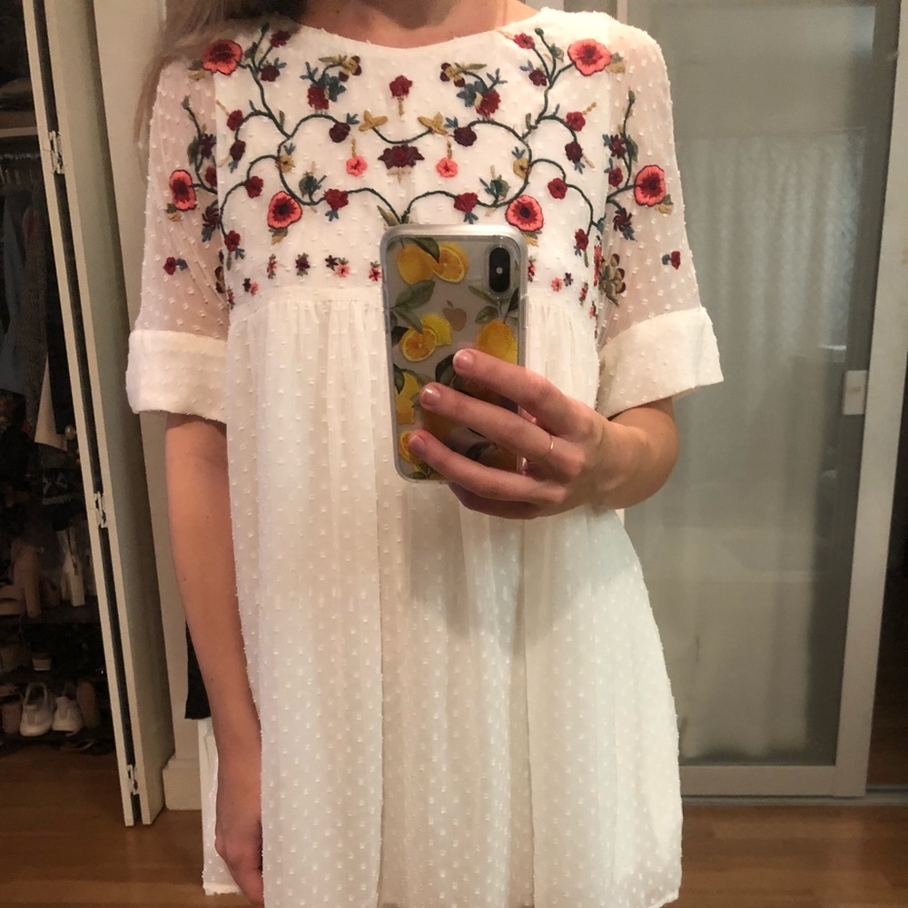 Zara floral romper